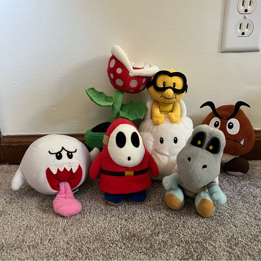 Super Mario Bros. Enemy Plushie Bundle #1